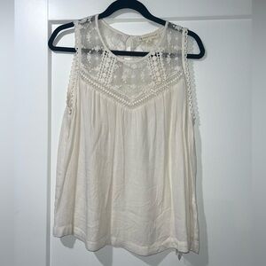 Lovestitch Lace Crochet Tank Top